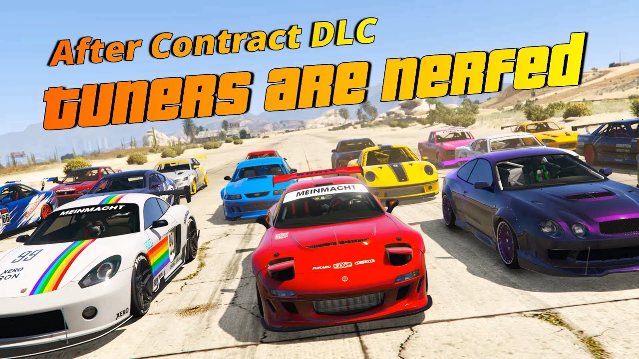 GTA V Fastest Tuner DLC car after Nerf in Contract DLC Game videos