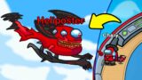 Heliposter – The Mysterious Helicopter (Among Us Animation & Story)