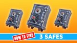 How to find 3 SAFES in Fortnite (All Safe Locations in Sweaty Sands)