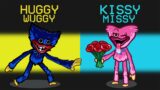 Huggy Wuggy vs Kissy Missy in Among Us (Poppy Playtime)