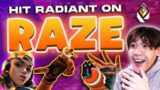 I Coached an Immortal Raze How to Hit Radiant.. (Valorant)