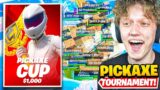 I Hosted a PICKAXE ONLY Tournament for $100 in Fortnite… (NO WEAPONS!)