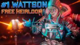 I got Wattson's HEIRLOOM for FREE in Apex Legends (Unboxing & Animations)