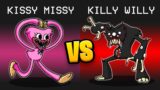 KISSY MISSY vs. KILLY WILLY Mod in Among Us…