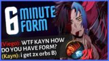 Kayn But I Get Form On First Reset (New Rune 2x The Orbs) – League of Legends
