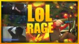 League of Legends Rage and Tilt Compilation #4