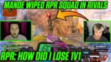 MANDE SOLO DESTROYED RPR SQUAD IN TWITCH RIVALS EU SHOWDOWN | APEX LEGENDS DAILY HIGHLIGHTS