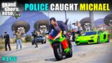 MICHAEL CAUGHT BY POLICE | GTA V GAMEPLAY #166 | TECHNO GAMERZ