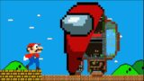 Mario VS Giant Among Us Maze – Game animation