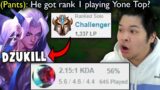 Meet the EUW SoloQ Monster who destroys every Top Laner with Yone and got Rank 1 (Dzukill)