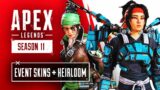 *NEW* Apex Legends RAIDERS Collection Event Skins & Wattson Heirloom Animations