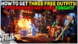 NO WAY HOME SPIDERMAN TONIGHT! THREE *FREE* OUTFITS, WINTERFEST IS HERE! (Fortnite Battle Royale)