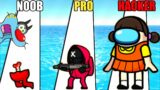 NOOB vs PRO vs HACKER | But Among Us In Squid Game  | With Oggy And Jack | Rock Indian Gamer |