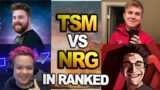 NRG Sweet's team vs NRG Rogue's team in ranked | PERSPECTIVE |  ( apex legends )