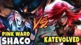 PINK WARD SHACO VS. RANK 1 KATARINA KATEVOLVED!! – League of Legends