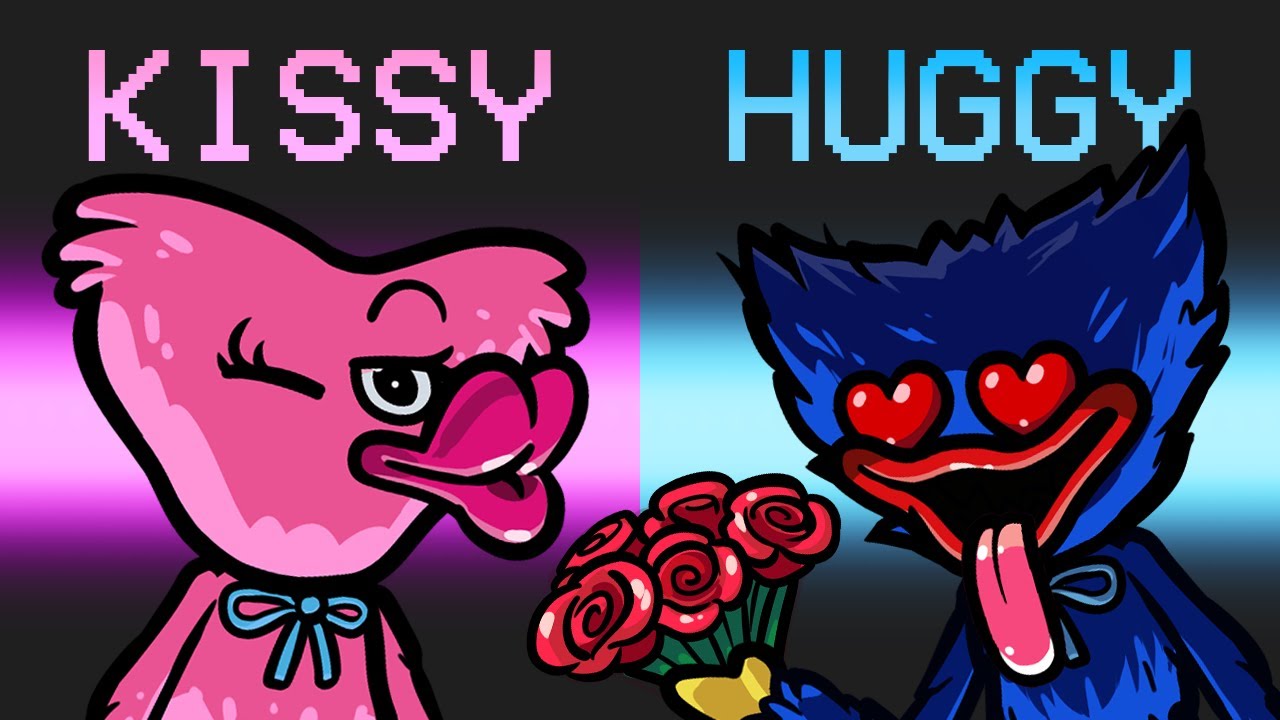 Poppy Playtime Huggy Wuggy vs Kissy Missy (Among us)  Game videos