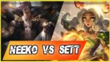RANK 1 NEEKO vs SETT MATCHUP | Full gameplay – League of Legends