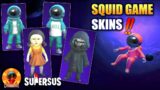SQUID GAME SKINS IN AMONG US 3D | SUPER SUS