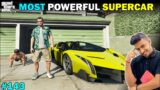 STEALING MOST POWERFUL SUPERCAR WITH LESTER MASTER PLAN | GTA V GAMEPLAY #143