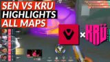 Sentinels vs KRU Esports – Highlights | VALORANT Champions Tour : VCT Berlin