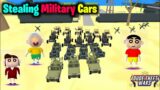 Shinchan Stealing Military Cars in Dude Theft Wars | Sasti Gta V