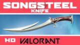 Songsteel Sword | VALORANT BATTLE PASS KNIFE SKIN: Act 3 | New Battlepass Skins Showcase