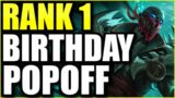 THE RANK 1 PYKE POPS OFF ON HIS BIRTHDAY! – (League of Legends)