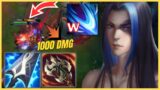 THIS CHINESE KAYN BUILD DOES 1000 DMG PER W (EASY PENTAKILLS) | Challenger Kayn – League of Legends
