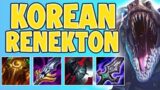 THIS IS WHY THIS BUILD IS DOMINATING KOREA! KOREAN RENEKTON TOP GAMEPLAY! – League of Legends