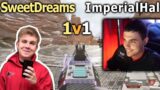 TSM ImperialHal vs NRG SweetDreams 1v1 in Apex Legends (Peacekeeper only)