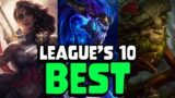 The Top 10 BEST Champion Designs in League of Legends