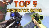 Top 5 OPERATOR Skins in Valorant *UPDATED*