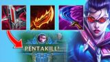VAYNE… BUT EVERY AUTO ATTACK TRIGGERS 10 PROCS! PENTAKILL VAYNE TOP GAMEPLAY! League of Legends
