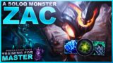 ZAC IS A SOLOQ MONSTER! – Training for Master | League of Legends