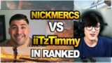 iiTzTimmy’s team vs NICKMERCS’s team in ranked | PERSPECTIVE | HARD GAME ( apex legends )