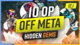 10 OP OFF META Champions that are HIDDEN GEMS on PATCH 12.1 – League of Legends