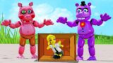 ANIMATRONICS Mr  Hippo e PigPatch CAPTUROU A ANIME TOY CHICA? | GTA V Five Nights at Freddy's