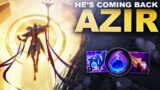 AZIR IS COMING BACK TO THE META! | League of Legends