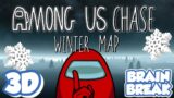 Among Us Chase – Winter Map | Brain Break | GoNoodle Inspired