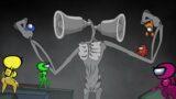 Among Us vs Siren Head – Cartoon Animation