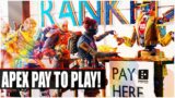 Apex Legends Dev Says Apex Ranked Will Be PAY TO PLAY Soon?! – Pro Reactions
