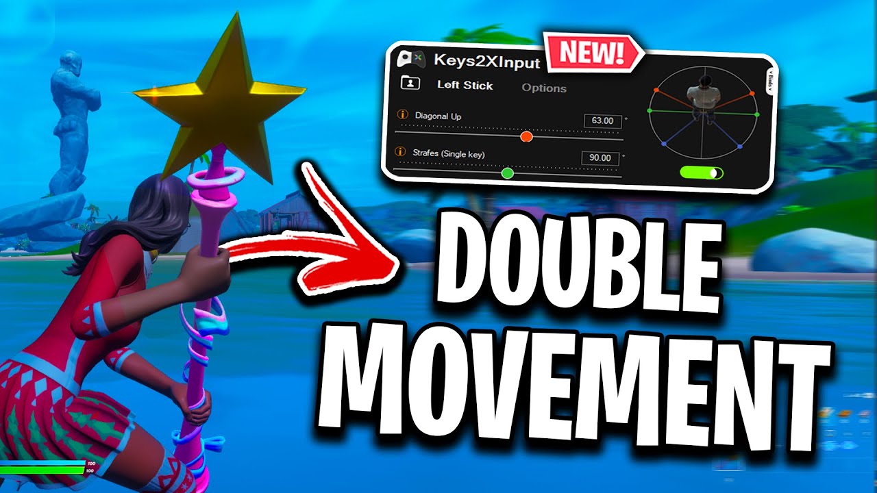 Best Double Movement Settings In Fortnite! (UPDATED 2022)   Game Videos