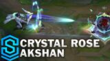Crystal Rose Akshan Skin Spotlight – Pre-Release – League of Legends