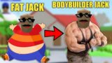FAT JACK BECOME BODYBUILDER JACK | Sasti GTA V | Dude Theft Wars | GamerzZuana