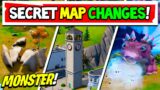 Fortnite Chapter 3 SECRET MAP CHANGES! "Tilted & Monster is Back!"
