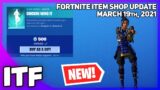 Fortnite Item Shop *NEW* CHICKEN WING IT EMOTE! [March 19th, 2021] (Fortnite Battle Royale)