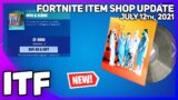 Fortnite Item Shop *NEW* UFOS & ALIENS MUSIC PACK! [July 12th, 2021] (Fortnite Battle Royale)