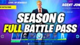 Fortnite Season 6 Chapter 2 – BATTLE PASS – How to Unlock & UPGRADE (ALL 100 TIERS REWARDS)