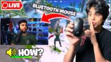 Fortnite WIRELESS MOUSE PRANK on my Brothers Live stream…
