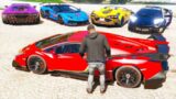 GTA 5 STEALING Lamborghini Cars (GTA V Expensive Cars)